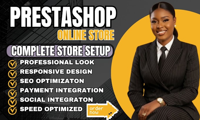 build and customize a high quality prestashop website, speed optimization