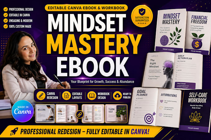 redesign canva ebook editable canva ebook canva workbook design or lead magnet