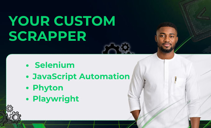 automate and scrape data with selenium, puppeteer, nodejs