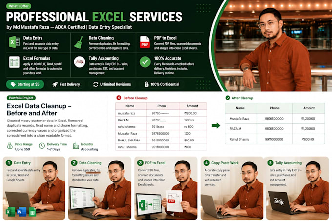 convert PDF to excel accurately