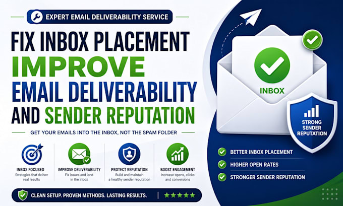 improve email deliverability fix inbox placement sender reputation