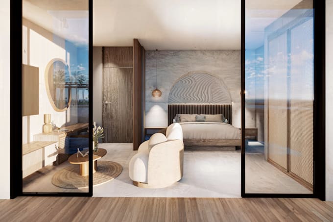 create photorealistic 3d interior renders and visualization