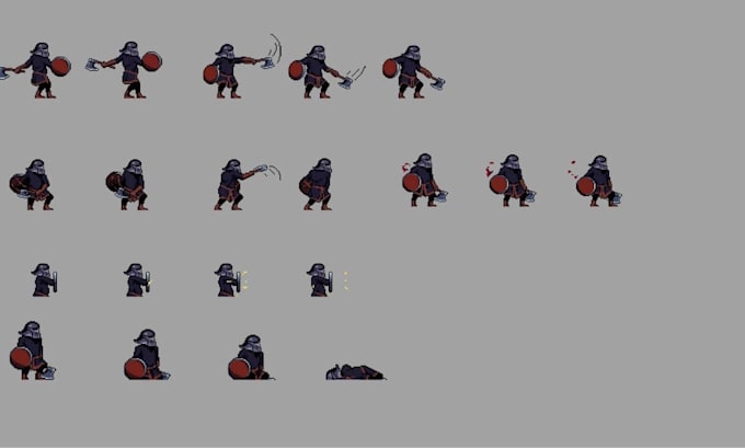 do 2d pixel game art pixel sprites game assets 16bit pixel character animation