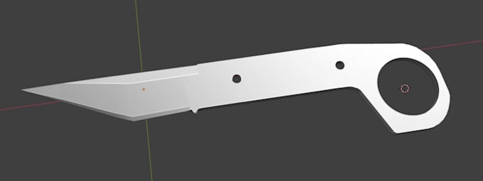 do custom knife design, kitchens knife and knife scale design in 3d cad modeling