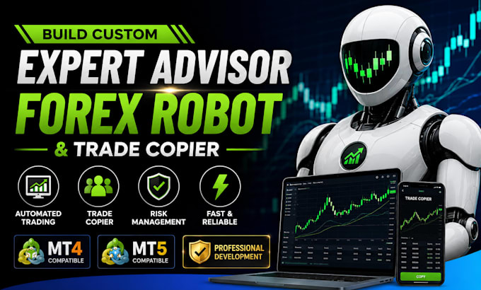 build custom expert advisor forex trading robot and trade copier