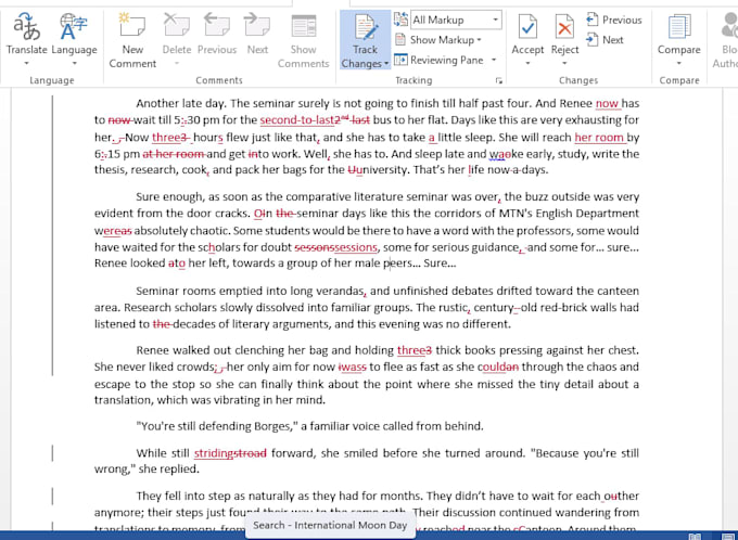 professionally proofread and polish your manuscript or ebook