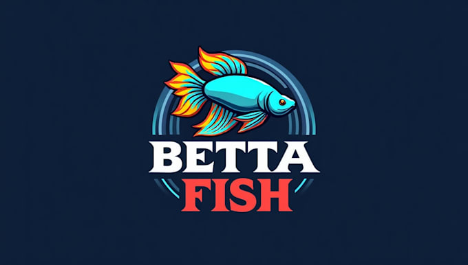 design outstanding betta fish logo in very short time
