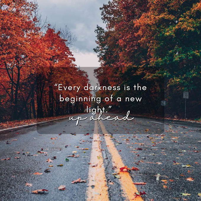 design motivational quote posts for social media