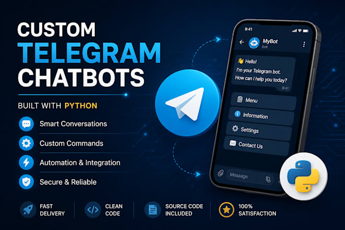 create a telegram bot in python