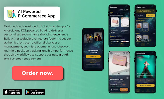 develop ai powered ecommerce mobile app for android and ios
