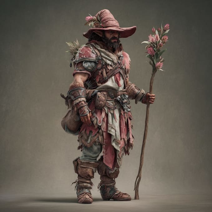 do fanatsy character art for you