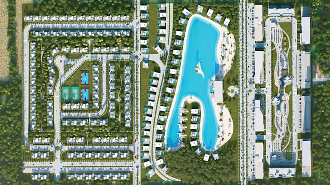 develop community urban plan, real estate design, sport complex layout,city maps