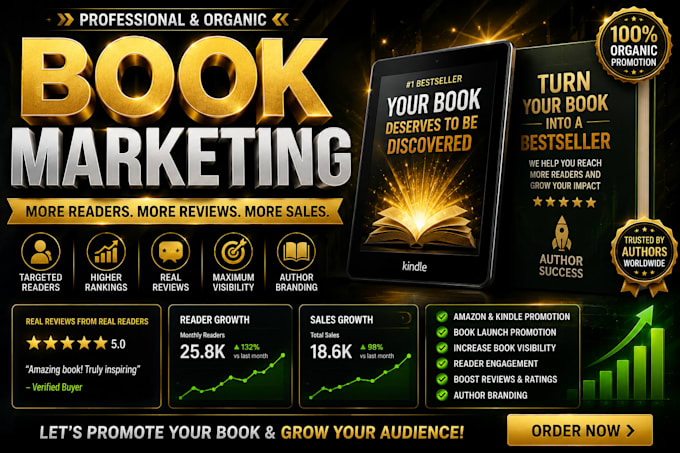 provide professional book marketing and promotion