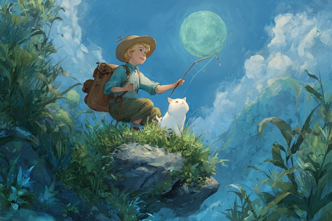 create colorful book covers for children books