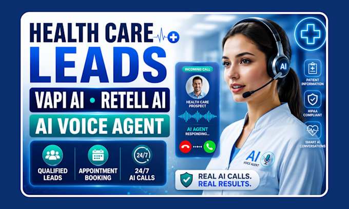 generate high converting health care leads with real vapi retell ai voice agent