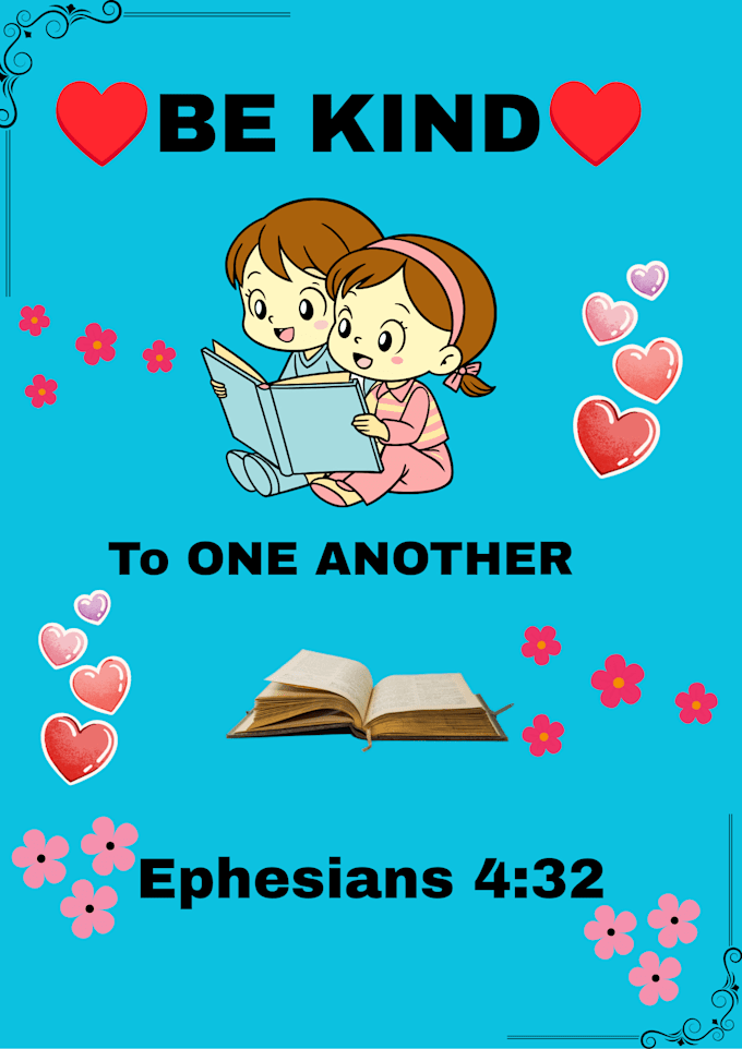 canva bible verses poster design
