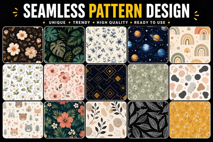 design seamless repeat pattern design