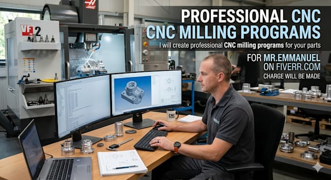 create professional cnc milling programs for your parts