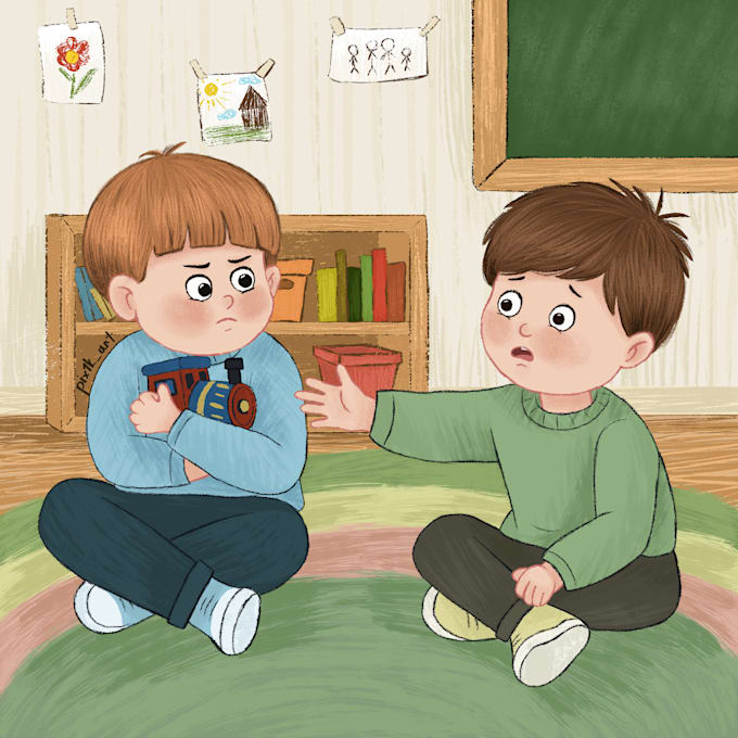 illustrate a childrens book