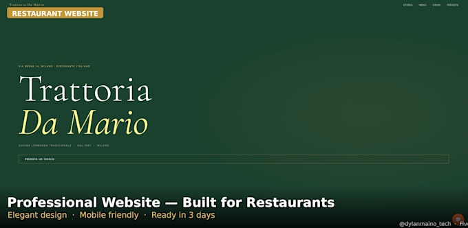 ai booking chatbot and website for your restaurant