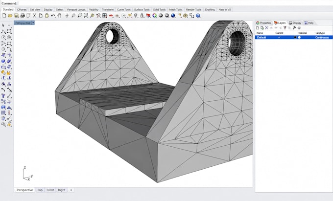 convert stl to step, repair mesh, fix stl, cnc design, technical drawings