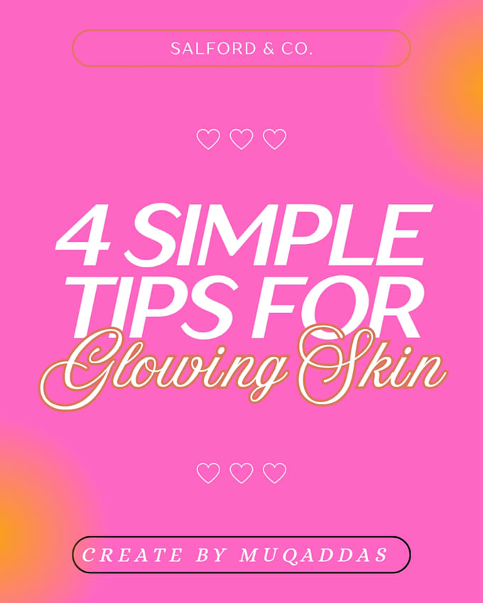 design aesthetic instagram posts and stories for beauty