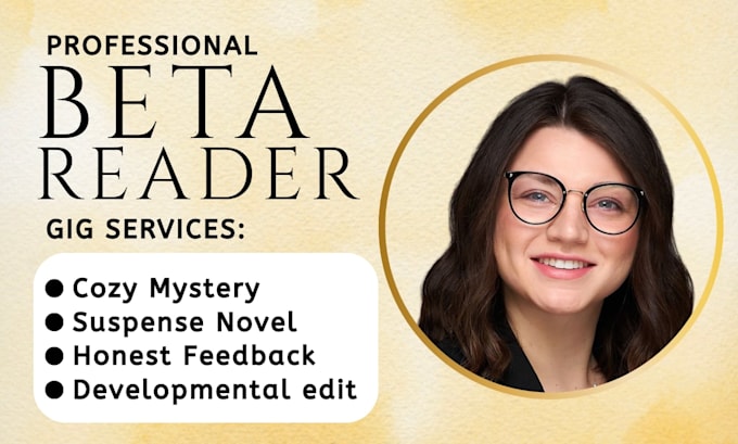 beta read cozy mystery novel from a developmental editor