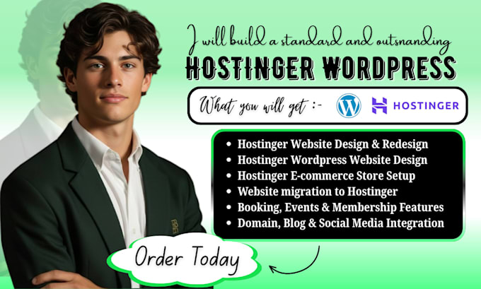 hostinger website design hostinger wordpress website hostinger website design