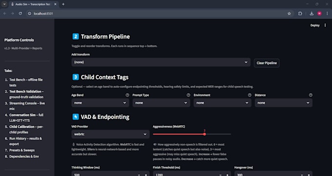 build ai voice agents, llm chatbots and deploy local models