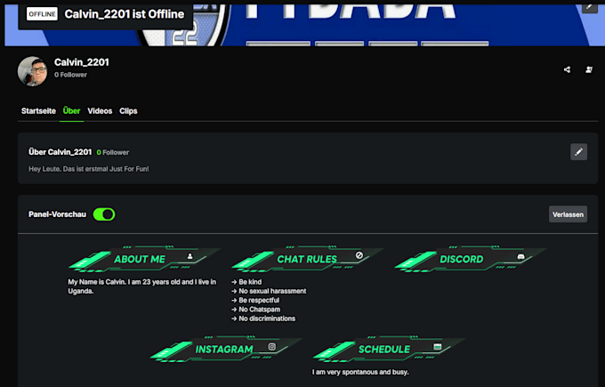 professionally setup your kick channel in obs studio