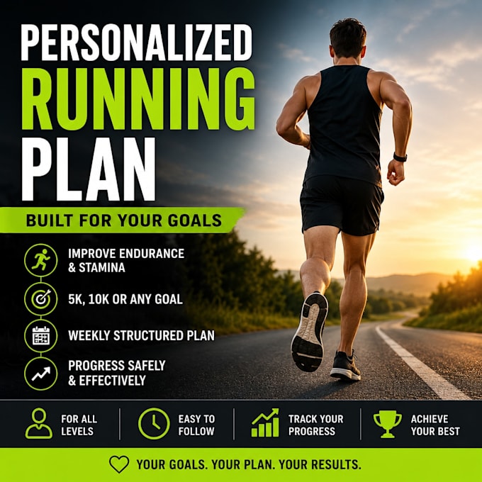 create a customized running plan based on your fitness level