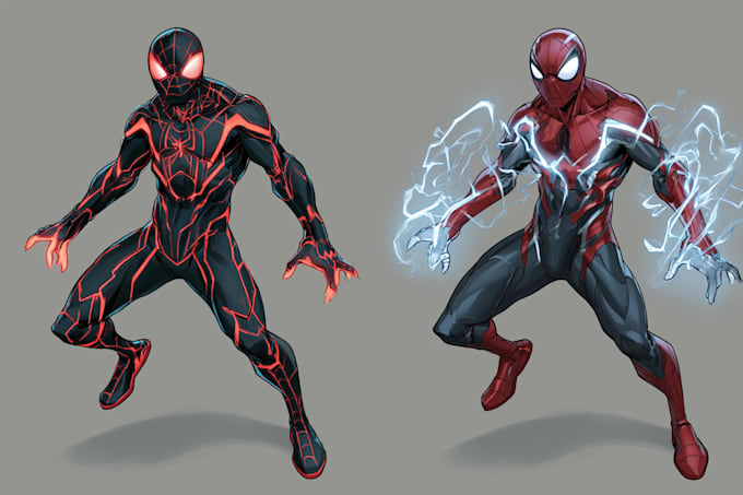 do a superhero comic
