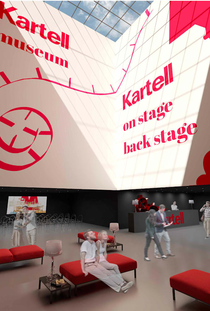 create exhibition design concepts and layouts