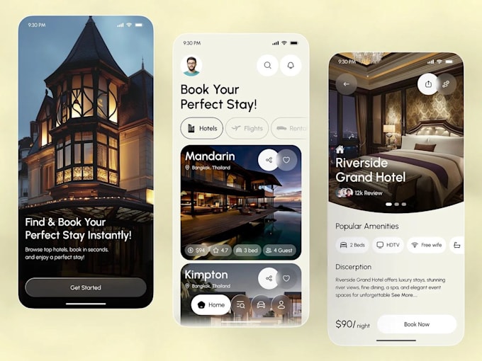 develop hotel booking clone app like airbnb booking and expedia clone app