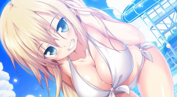 draw lewd, ecchi, nsfw anime style character