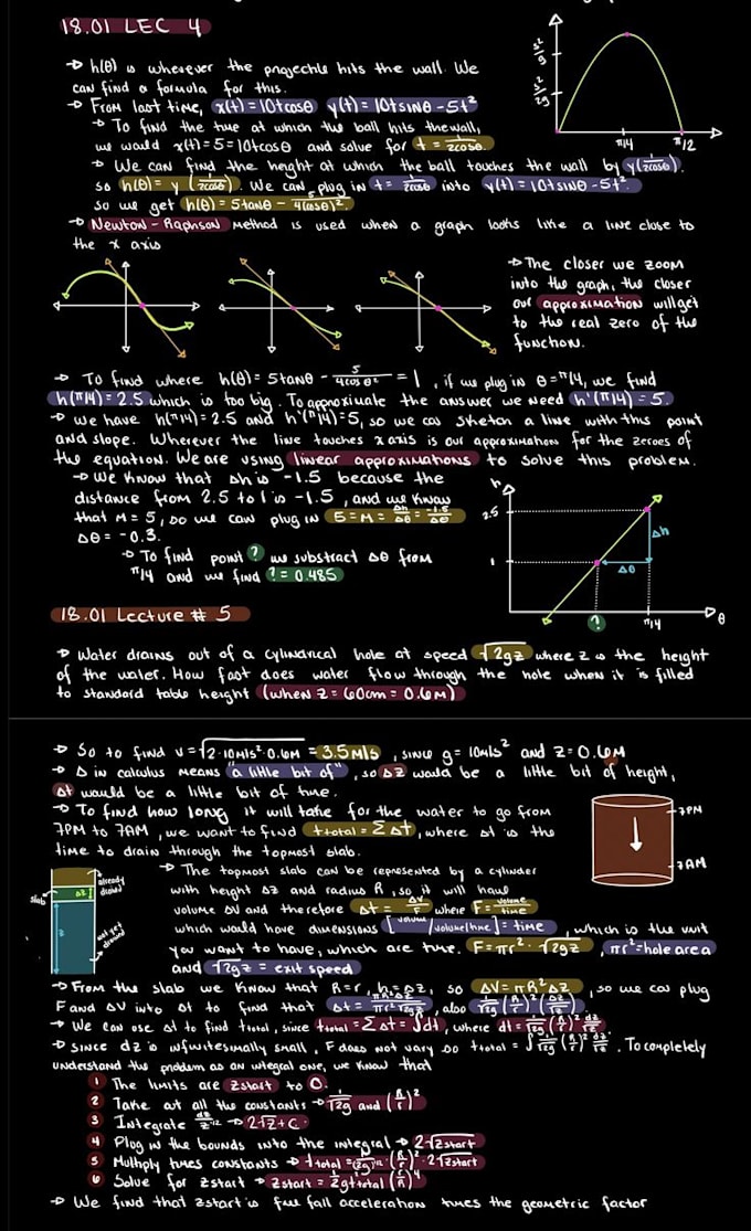 create personalised high yield visual study notes for you