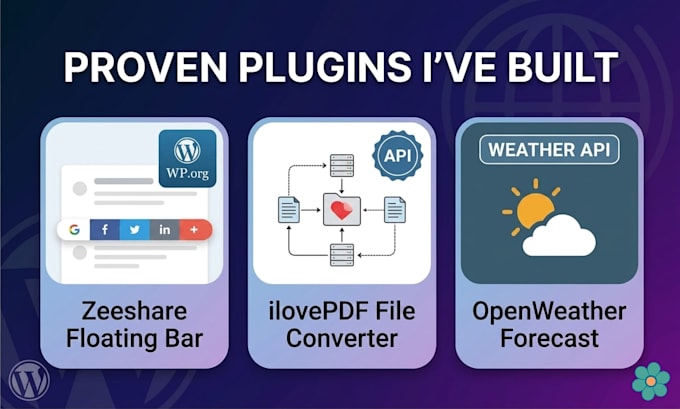 create custom wordpress plugin with API integration