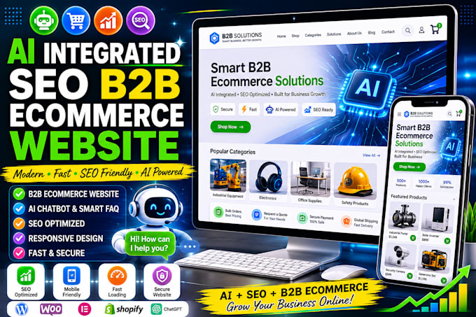 build an ai powered SEO optimized ecommerce website