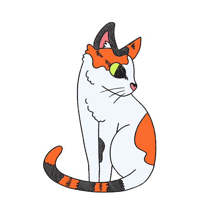 turn your pet into a cute doodle illustration