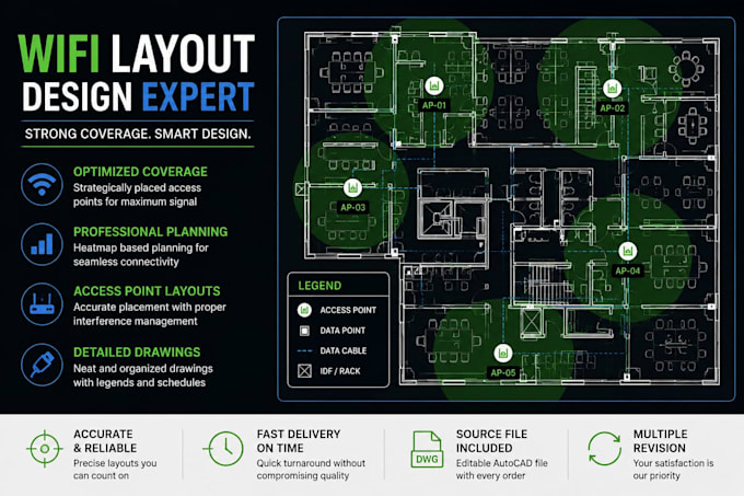 create electrical, cctv,  fire alarm and low voltage autocad drawings