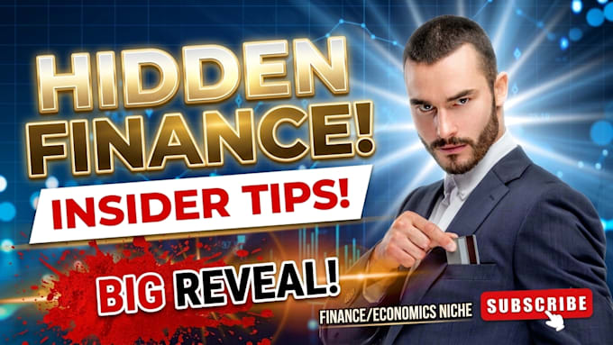 design viral crypto and finance youtube thumbnails