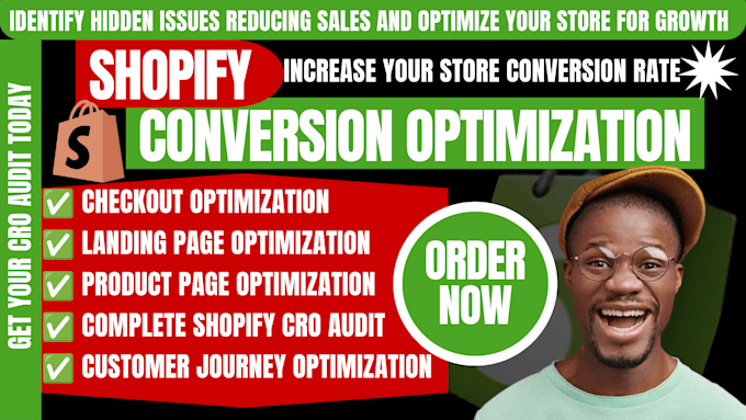 optimize shopify product listings and improve store conversions with cro