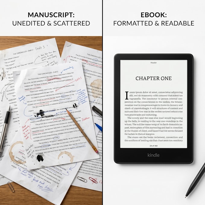 prepare your ebook for KDP bolcom and google play