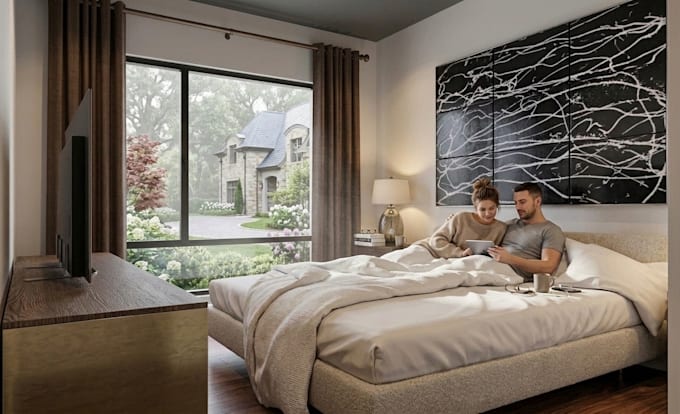 create a photorealistic 3d architectural representation