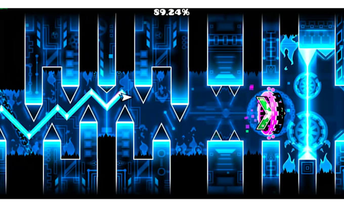 create layout and decoration for your geometry dash level to rated worthy level