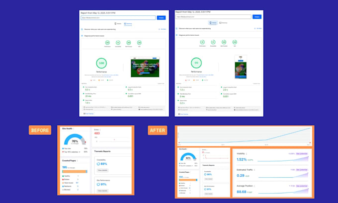 screaming frog SEO audit and fix all technical audit errors of your website