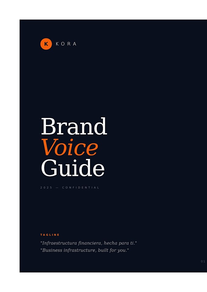 create a brand voice guide for your startup