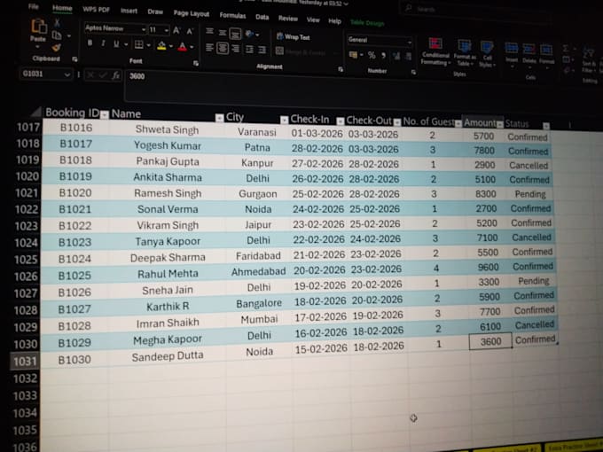 do accurate data entry, copy paste, exel data cleaning