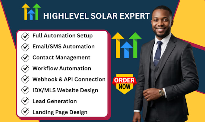 setup gohighlevel solar crm automation email automation appointment management