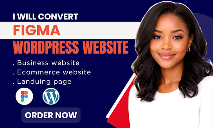 convert figma to worpress psd to a wordpress website